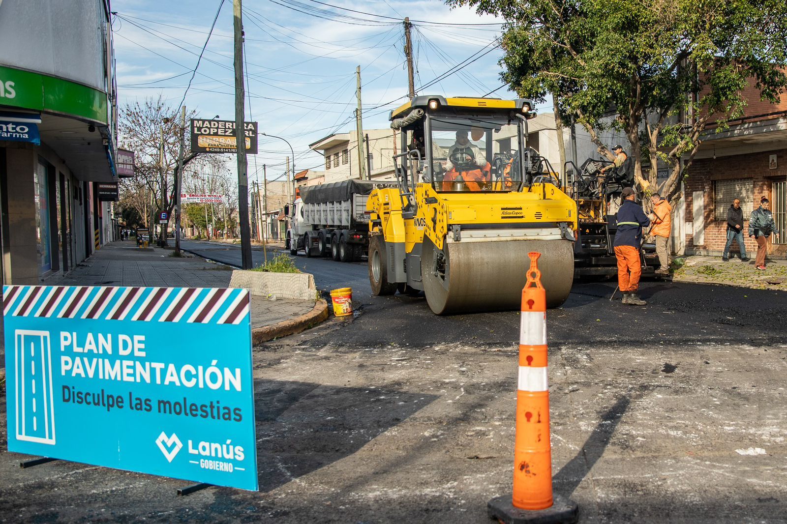 Lanús avanza en obras