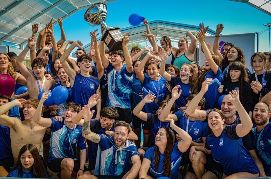 Quilmes Oeste en la cima de natación